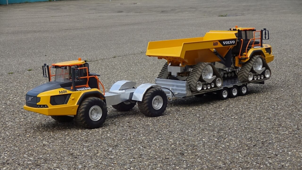 Tieflader Dumper Und Dumper